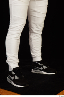 Dave black sneakers calf dressed white pants 0008.jpg